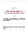 MGMT 495 FINAL EXAM GUIDE WITH GUARANTEED ACCURATE ANSWERS