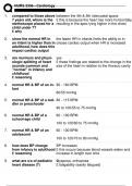 NURS 2356 - CARDIOLOGY |  UPDATE | COMPREHENSIVE MOST FREQUENTLY TESTED QUESTION WITH VERIFIED SOLUTIONS| GRADED A+| GET IT 100% ACCURATE!!