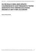 NU 518 EXAM 2 |2024-2025 UPDATE | COMPREHENSIVE MOST FREQUENTLY TESTED QUESTIONS WITH VERIFIED SOLUTIONS| GRADED A+| GET IT 100% ACCURATE!!