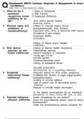 NR570 / NR 570 Final Exam (Latest 2024 / 2025): Common Diagnosis and Management in Acute Care Practicum |Weeks 1-8 Covered|Questions and Verified Answers| 100% Correct - Chamberlain