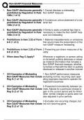  NON-GAAP FINANCIAL MEASURES INTERPRETING NON-GAAP REPORTS |2024-2025 UPDATE | COMPREHENSIVE MOST FREQUENTLY TESTED QUESTIONS WITH VERIFIED SOLUTIONS| GRADED A+| GET IT 100% ACCURATE!!