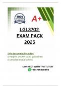 LGL3702 EXAM PACK 2025