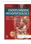 TEST BANK--UNDERSTANDING PATHOPHYSIOLOGY, 7TH EDITION BY SUE E. HUETHER KATHRYN L. McCANCE VALENTINA L. BRASHERS. CHAPTER 1-22 ALL CHAPTERS INCLUDED