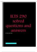 ILTS 290 solved questions and answers