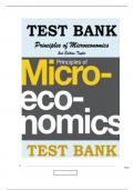 Test Bank for Principles of Microeconomics 2nd Edition Taylor Principles of Microeconomics 2e OpenStax Test bank |ultimate guide 100%  verified.