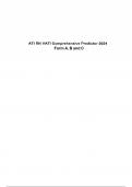 ATI RN VATI Comprehensive Predictor 2024 Form A, B and C