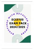 ECS3703 EXAM PACK 2024/2025