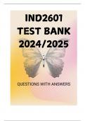 IND2601 EXAM PACK 2024/25