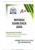 MIP2601 EXAM PACK 2025