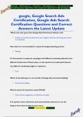 google, Google Search Ads  Certification, Google Ads Search  Certification Questions and Correct  Answers the Latest Update