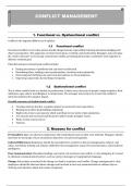 Conflict Management  Business Studies Grade 12 Notes and Summary