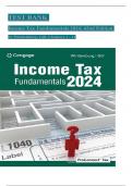 TEST BANK for Income Tax Fundamentals 2024, 42nd Edition by Gerald Whittenburg; ISBN: 9780357900932, All 12 Chapters Covered, Verified Latest Edition