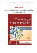 Test Bank for Concepts for Nursing Practice 4th Edition by Jean Foret Giddens / BEST EDITION