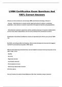 LVMH Certification Exam Questions And 100% Correct Answers