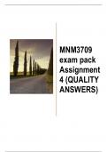 MNM3709 exam pack Assignment 4 (QUALITY  ANSWERS) Semester 2 2024