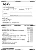 A-Level AQA 2024 Chemistry Paper 2