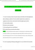 ATI PHARMACOLOGY PROCTORED EXAM (2024) Newest Questions and Answers (Verified Answers)