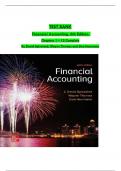 Test Bank for Financial Accounting, 6th Edition by David Spiceland