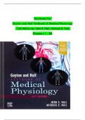 Guyton and Hall Textbook of Medical Physiology 14th Edition Test Bank by John E. Hall, Michael E. Hall