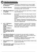 2024 update |OA PATHOPHYSIOLOGY WGU D236 |2024-2025 UPDATE|COMPREHENSIVE FREQUENT MOST-TESTED QUESTIONS AND VERIFIED ANSWERS/SOLUTIONS|GET IT 100% ACCURATE!!