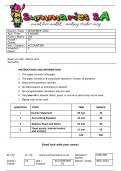 Grade 10 Accounting (ACC) November Test Paper 1 and Memo - 2024