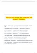 ASVAB, Real Asvab Test Questions And Answers Rated A+.