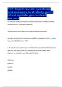 FNP Board review questions and answers best study guide latest update guaranteed success An otherwise healthy adult without immunocompromise or multiple comorbid conditions is not a "vulnerable population"   The pneumonia vaccine does not pr