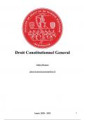 Cours complet Droit constitutionnel 