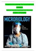 Test Bank for Microbiology: The Human Experience 2nd Edition  By John W. Foster; Zarrintaj Aliabadi; Joan L. Slonczewski  Chapter 1 - 27 Complete