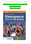 TEST BANK - Nancy Caroline’s Emergency Care in the Streets, 8th Edition by Nancy Caroline