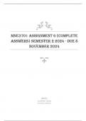 MNE3701 Assignment 6 (COMPLETE ANSWERS) Semester 2 2024 - DUE 8 November 2024