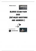 BLG1502 EXAM PACK 2025  {DETAILED QUESTIONS AND ANSWERS }