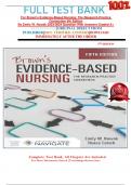 FULL TEST BANK For Brown's Evidence-Based Nursing: The Research-Practice Connection 5th Edition By Emily W. Nowak 2023-2024 Question With Answers Graded A+     