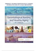 EBERSOLE AND HESS GERONTOLOGICAL NURSING AND HEALTH AGING IN CANADA 3RD EDITION 