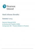 edexcel gcse  Drama COMPONENT 1dr0-3b 3b: Theatre Makers in Practice may 2024