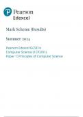 edexcel gcse  computer science 1cp2-01 paper 1: principles of computer scienc may  2024 mark-scheme 2024