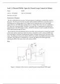 ECE 098 Lab 5- Filtered PWM, Open & Closed Loop Control of Motor 2024/2025