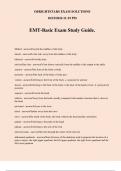 EMT-Basic Exam Study Guide.