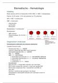 Samenvatting hematologisch stelsel biomedische 4