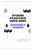 DVA1501 EXAM PACK 2024/2025