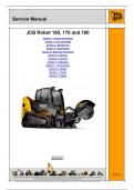 JCB Robot 160, 170 and 180 Service Manual PDF