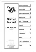 JCB JS 210 LC Service Manual PDF