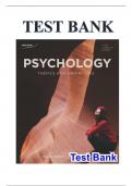 Test Bank for Psychology Themes and Variations, 11th Edition Weiten (All Chapters included) 2024.