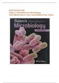 TEST BANK FOR Talaro's Foundations in Microbiology 12th Edition by  Barry Chess and Kathleen Park Talaro| All Chapters Included | Latest Edition