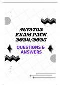 AUI3703 EXAM PACK 2024/2025