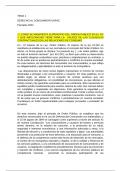 Exam (elaborations) derecho al consumidor 