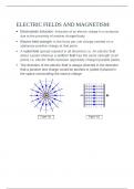 Electricity and magnetism