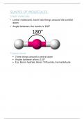 Shapes of molecules