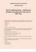 Revit Certification Prep - Architectural Designer Exam Questions And Answers 100% Pass.