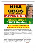   CBCS Practice Exam #3 questions with solutions. A patient presents to the provider with chest pain and shortness of breath. After an unexpected ECG result, the provider calls a cardiologist and summarizes the patient's symptoms. What portion of H